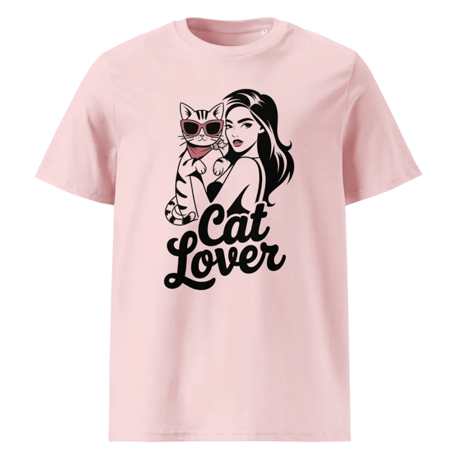 Cat Lover Chic Organic Tee product image (7)