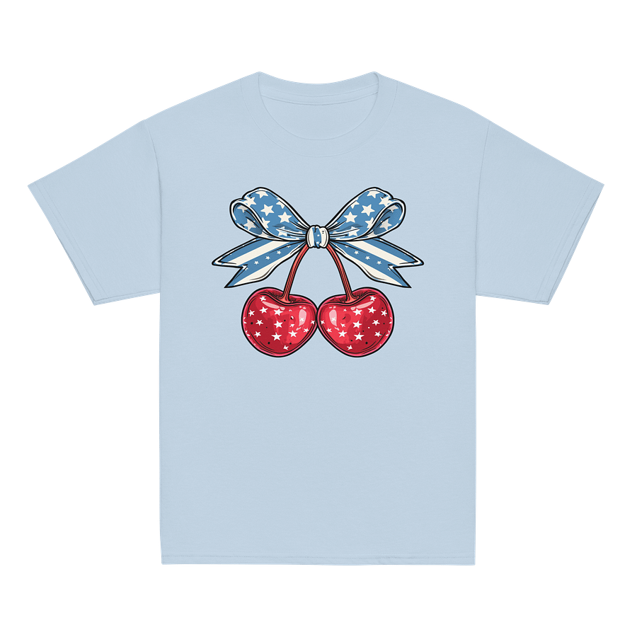 Cherry Bow Youth Tee product image (9)