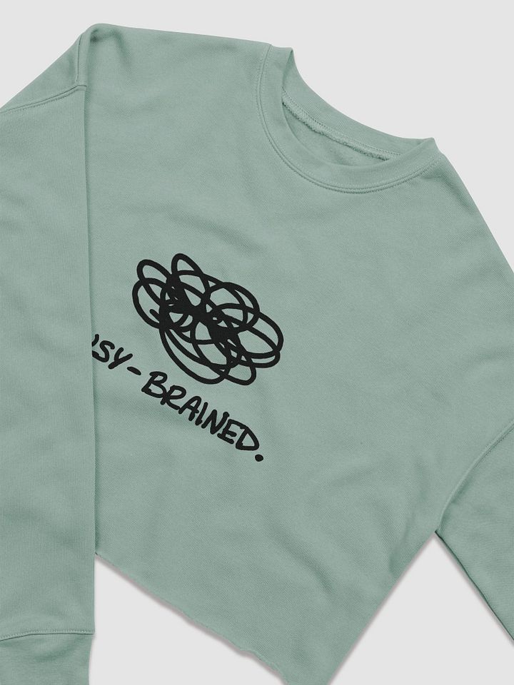 BUSY-BRAINED cropped crewneck product image (2)