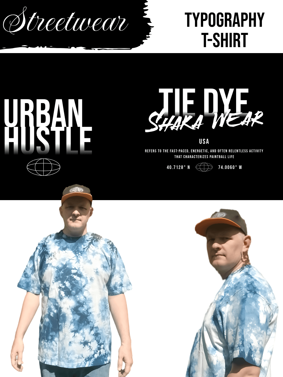 Tie-Dye Oversize Tee for Action Sport Dads product image (4)
