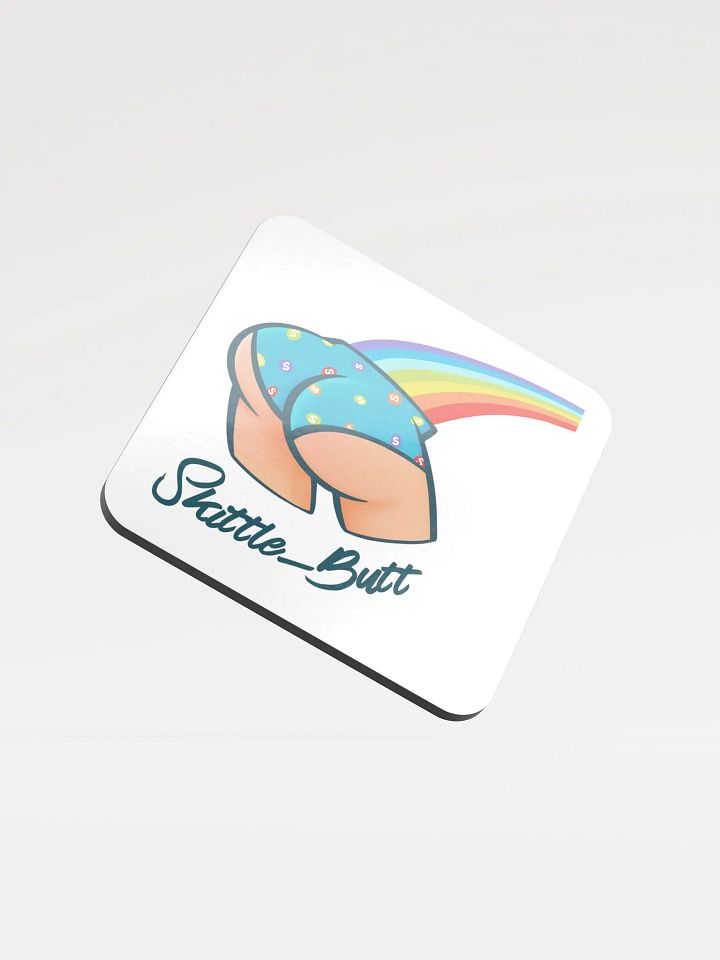 Rainbow Skittle Butt Coaster product image (1)
