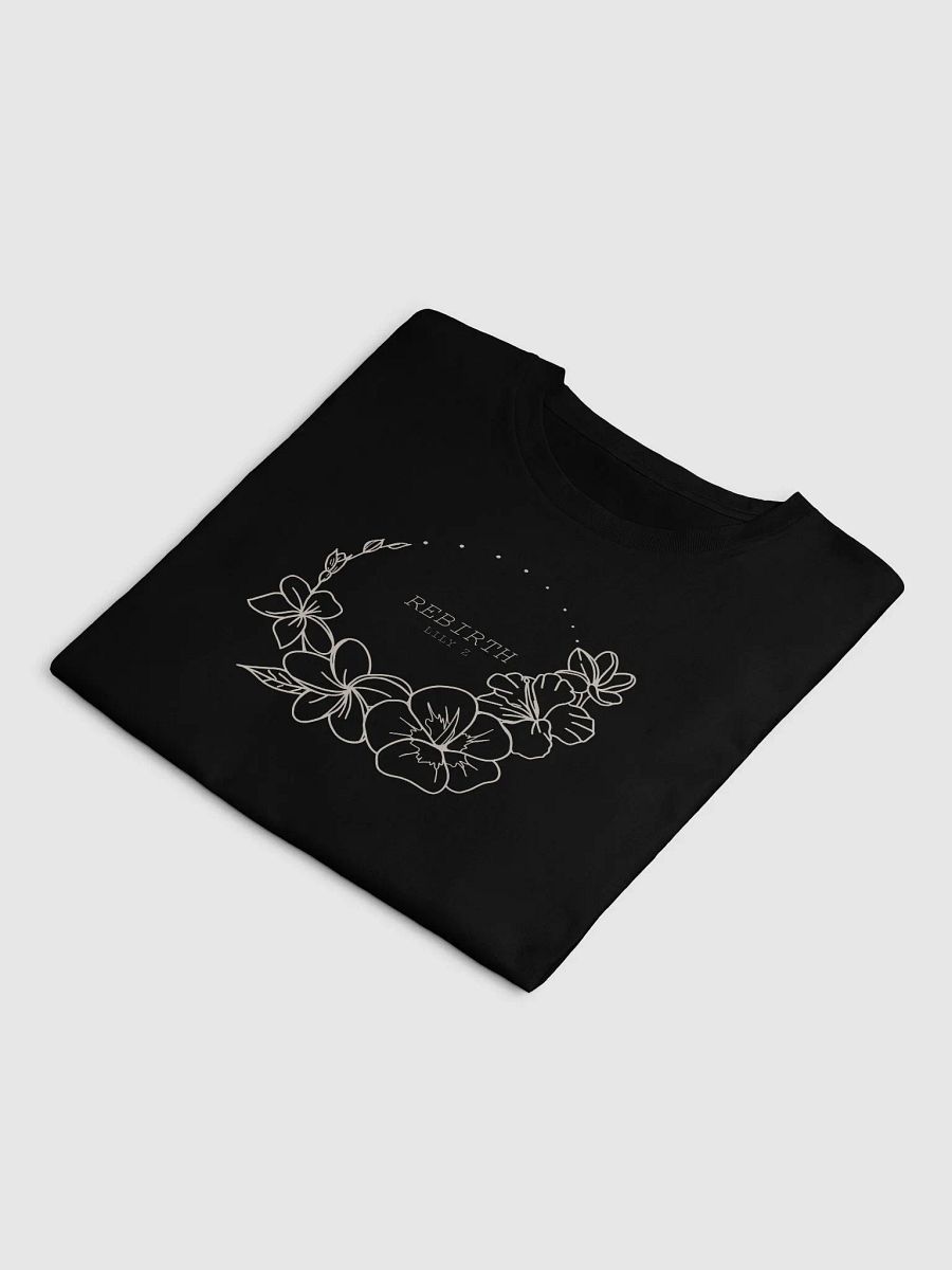 REBIRTH Cropped T-shirt - Black product image (5)