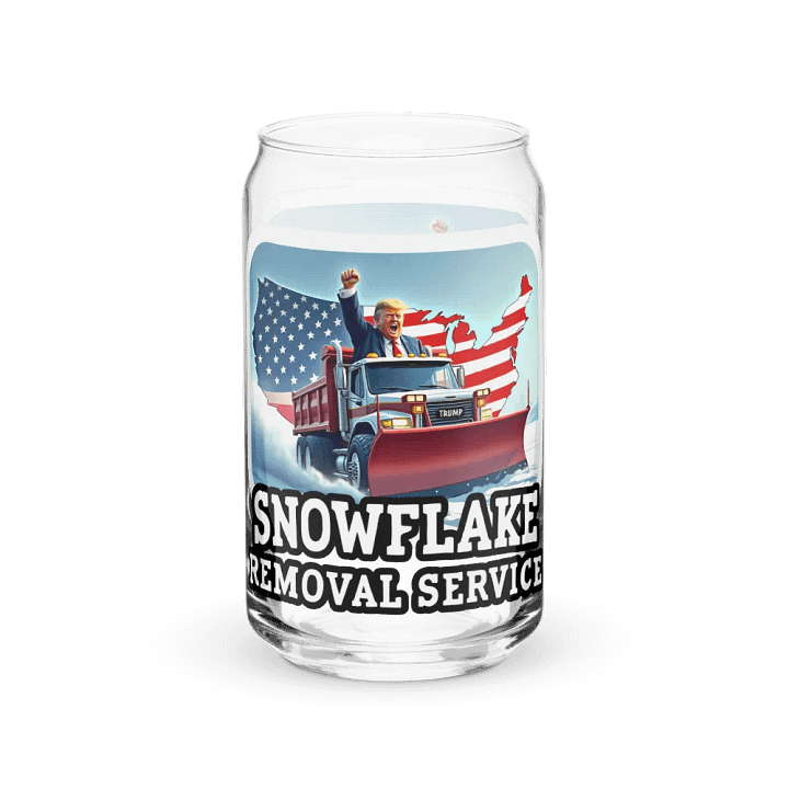 Can-Shaped Glass: Snowflake Removal product image (1)