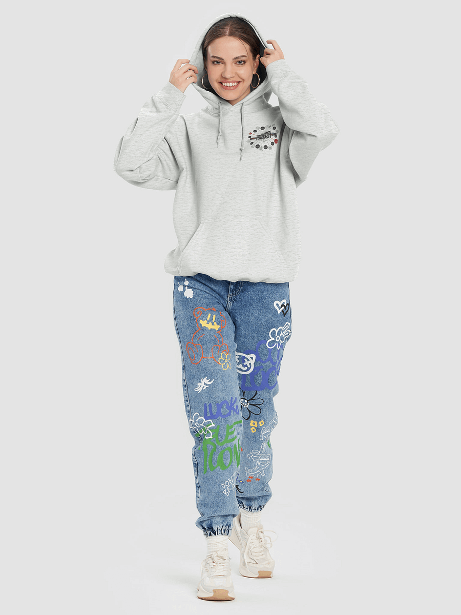 Unisex Heavy Hooded Sweatshirt - Intersectionality Divide Design | Cozy and Thought-Provoking Wear product image (77)