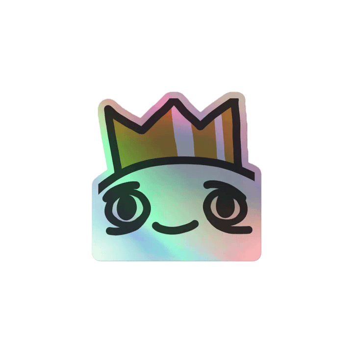 Win Sticker (holo) product image (1)