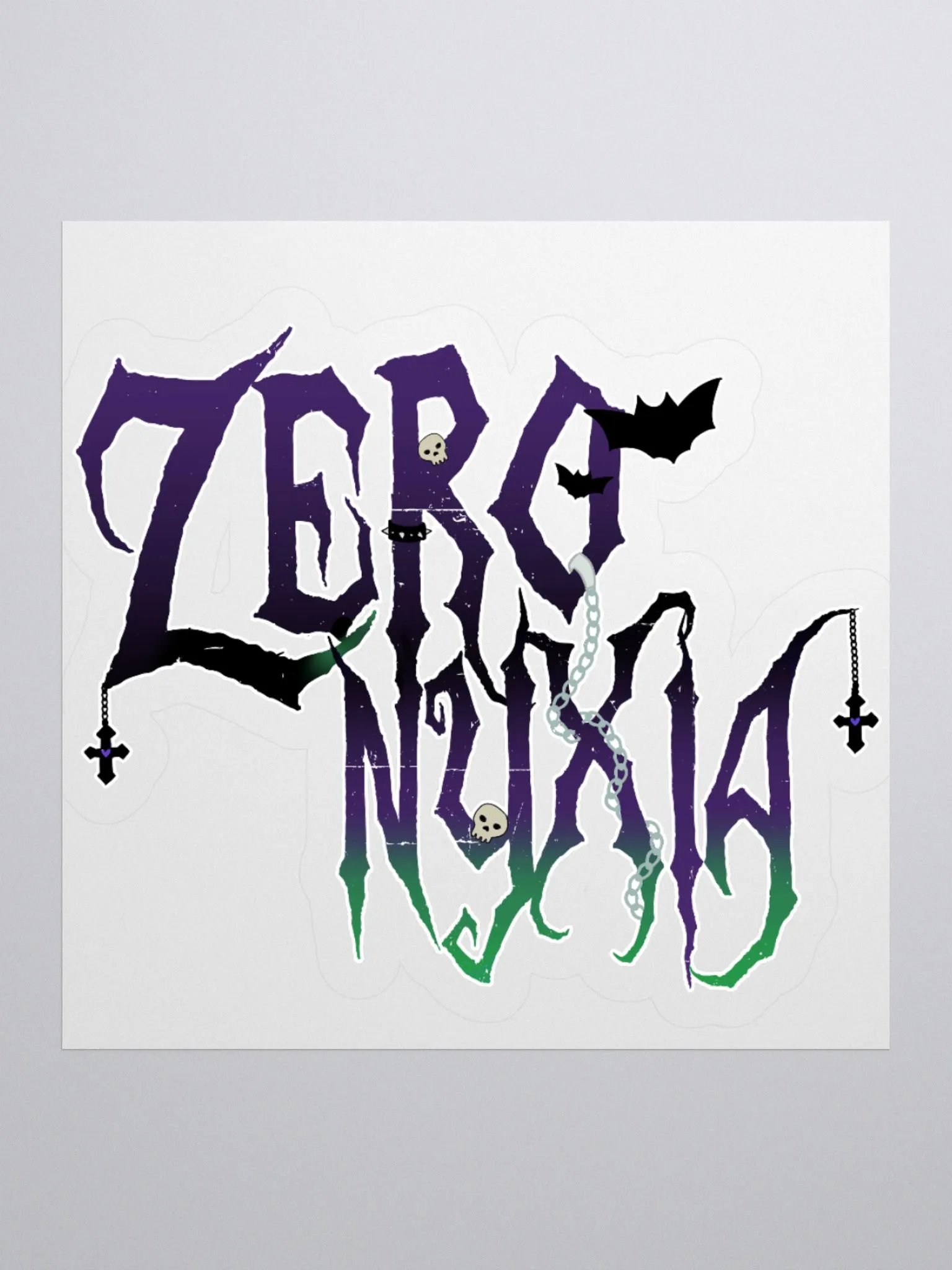 ZeroNyxia Kiss Cut Stickers product image (1)