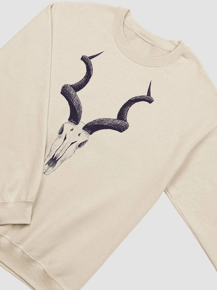Dark Kudu Skull Unisex Sweatshirt product image (2)