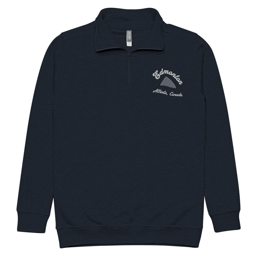 Edmonton Siver Balls (Talus Dome) Embroidery Half Zip product image (1)