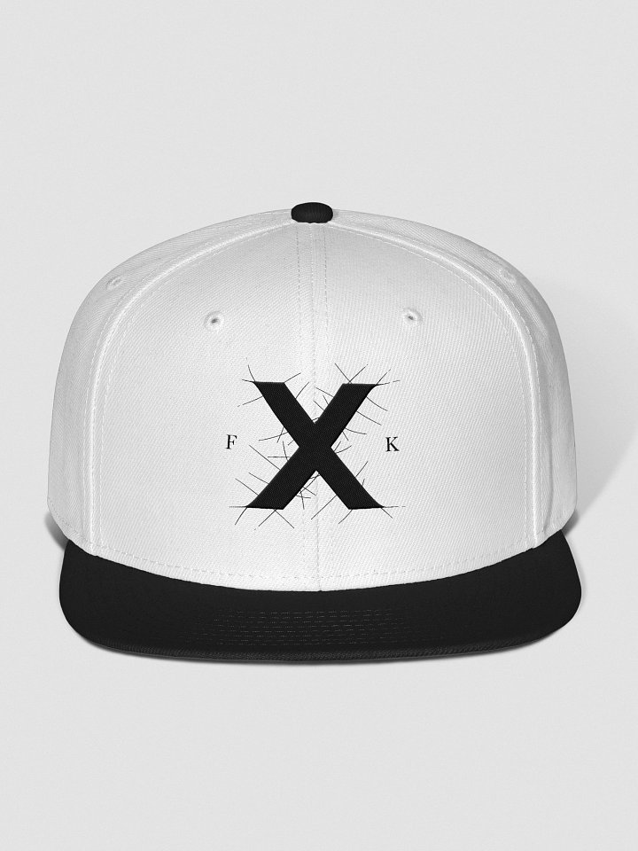 Fetish X Killer F.K.X. Stitch X Logo (Black) Snapback Cap product image (1)