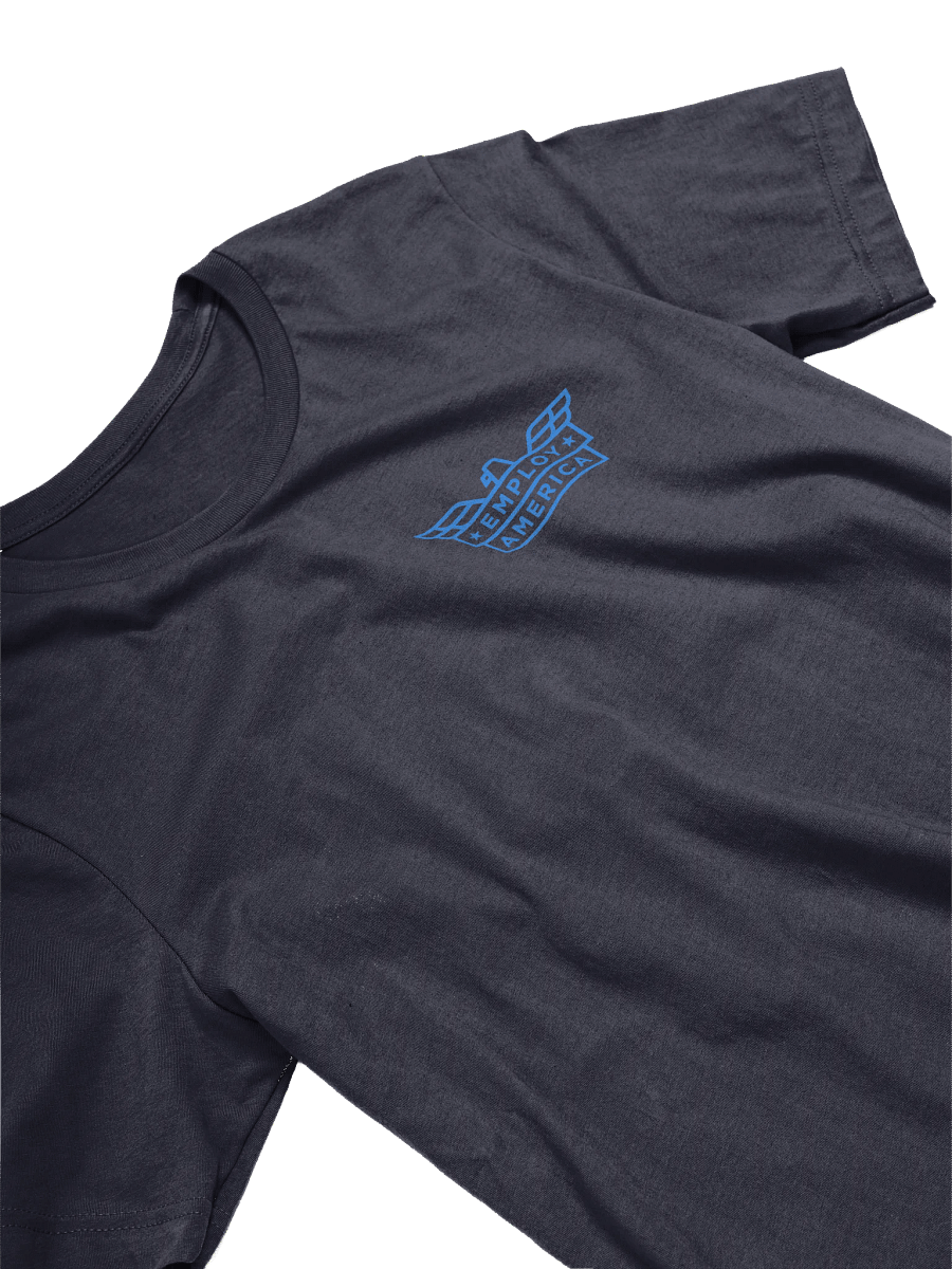 Employ America Logo T-Shirt - Navy product image (3)