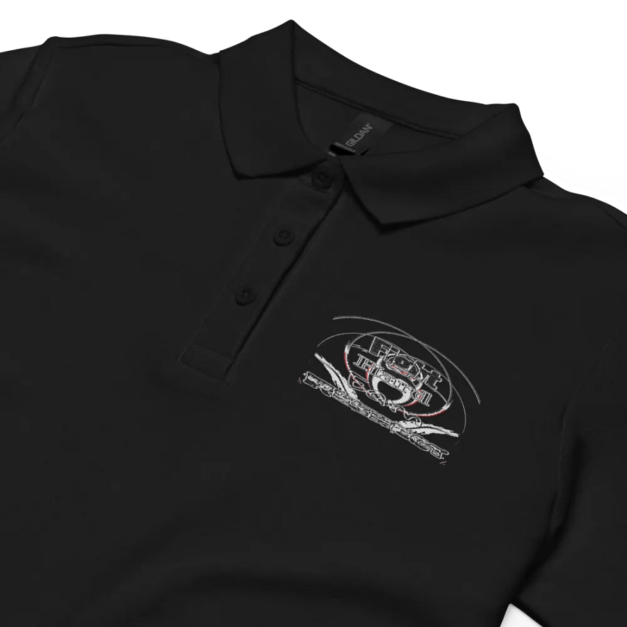 Fight Hard Earn Respect - Embroidered - Women's Pique Polo product image (3)