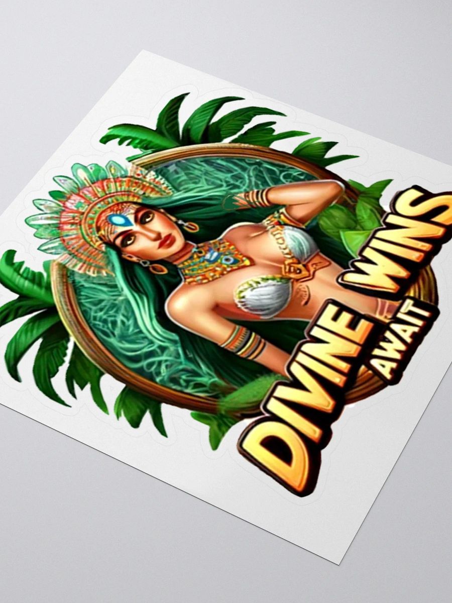 Divine Wins Await Sticker product image (3)
