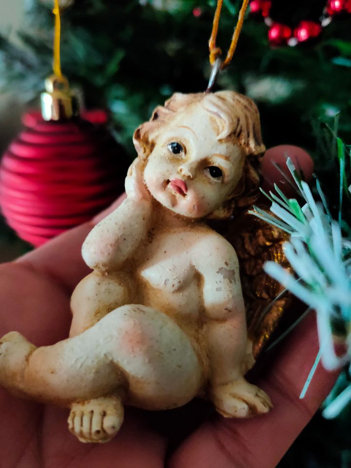 Anjo Vintage "Rosto Sereno" para Árvore de Natal product image (1)