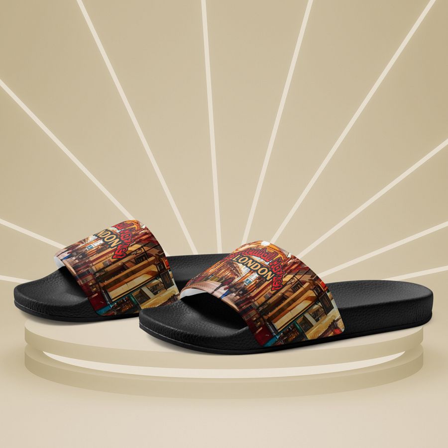 Leadenhall Market London All Over Print Womens Slides product image (4)