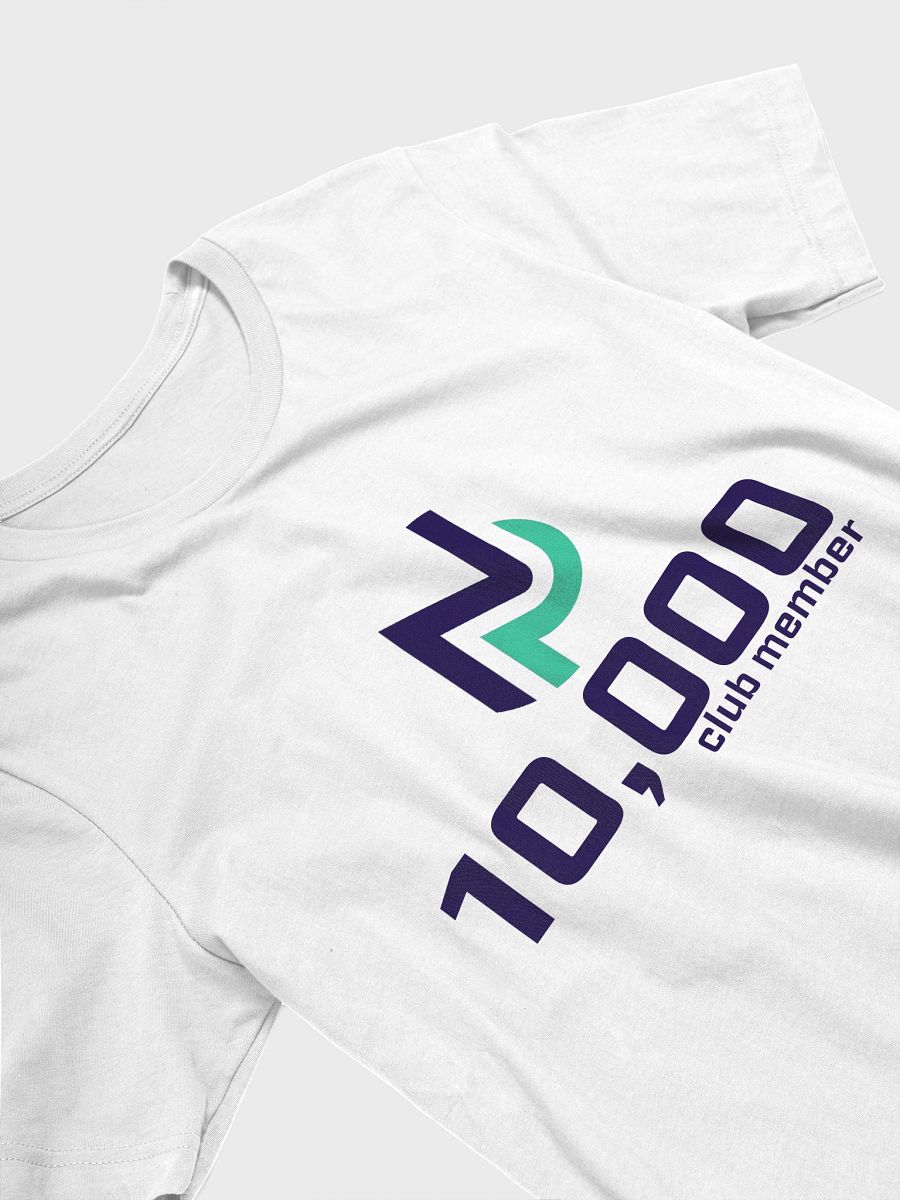 10,000 Subscribers White T-Shirt product image (3)