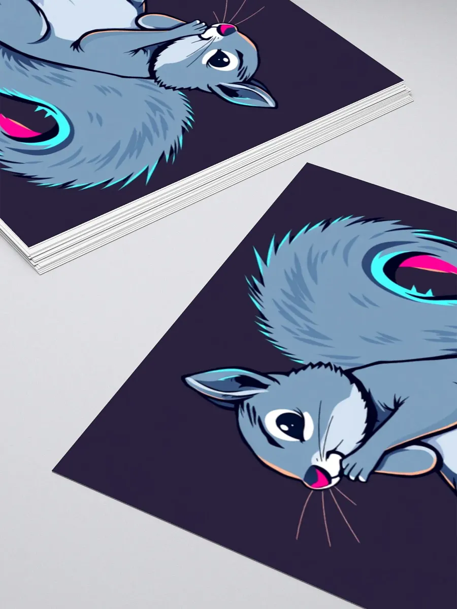 Whimsical Squirrel Kiss Cut Stickers product image (16)