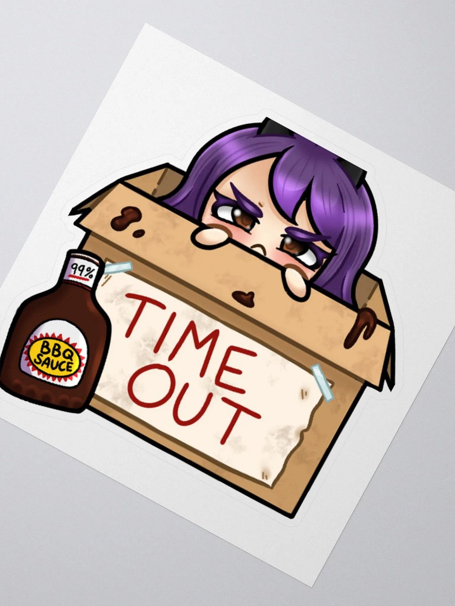 Time-Out Box Sticker product image (2)