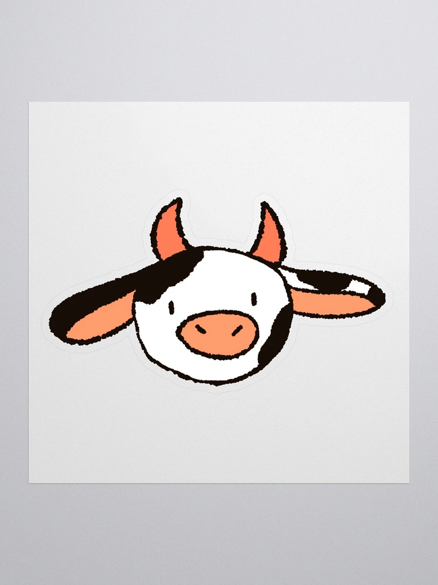 Cute Cow Sticker product image (1)
