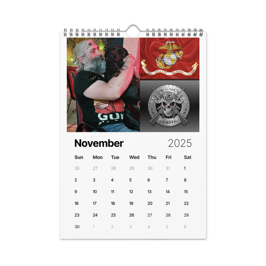The Majestic USMC Angry Veteran 2025 Calendar product image (11)