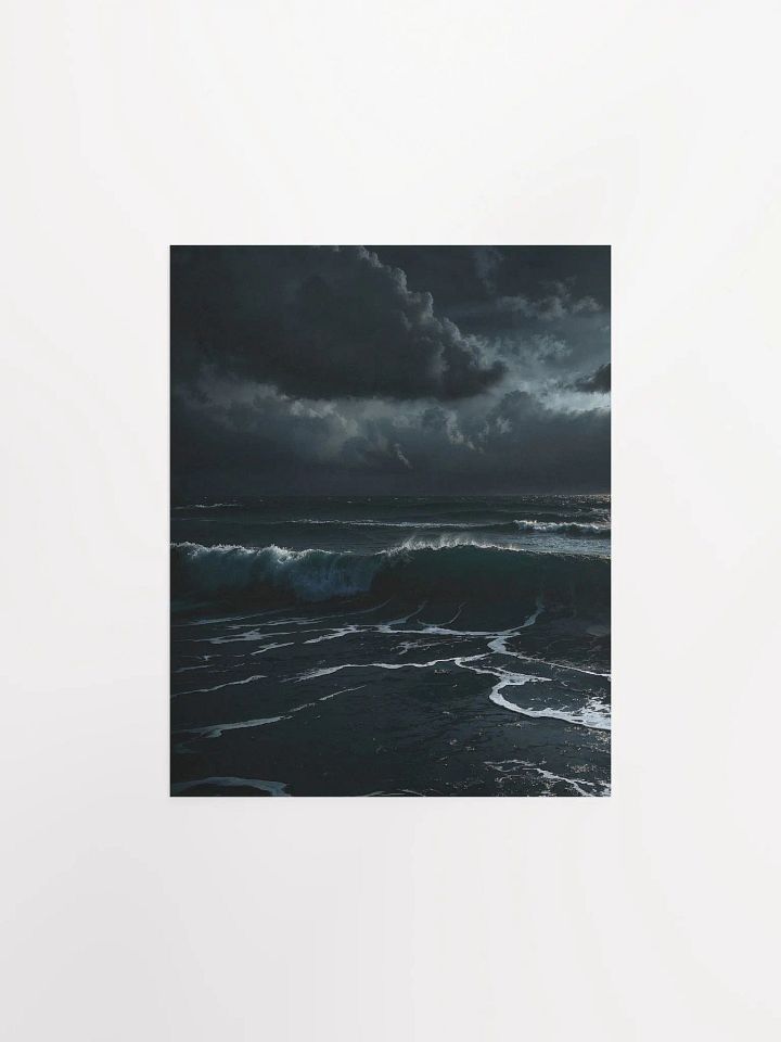 Nocturnal Waves Matte Poster product image (7)
