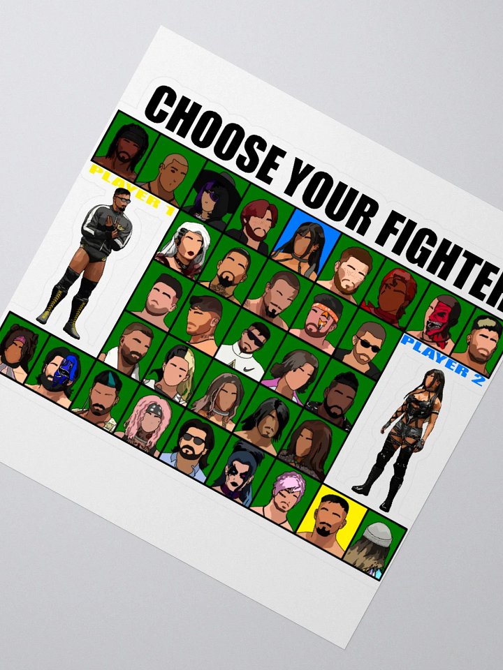 PEPW Choose Your Fighter Almir x Katlyn Sticker product image (2)