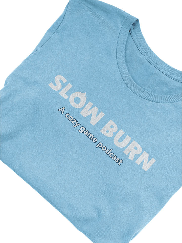 Slow Burn Logo Tee - White Text product image (1)