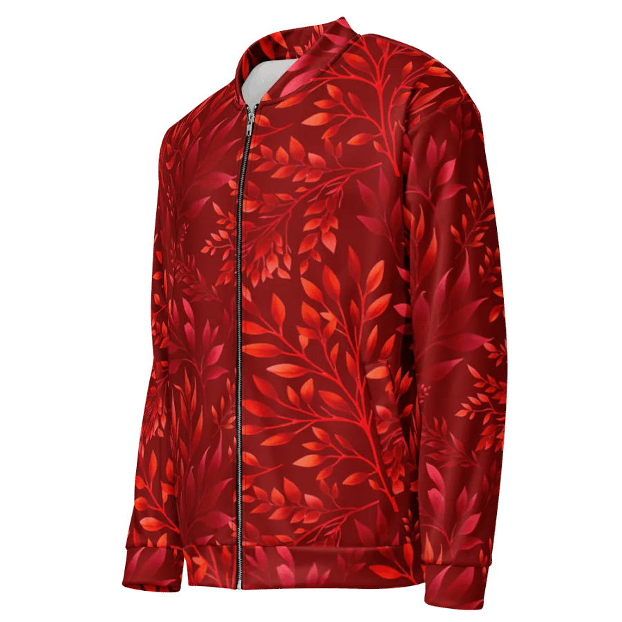 Branches Burgundy Bomber Jacket product image (6)