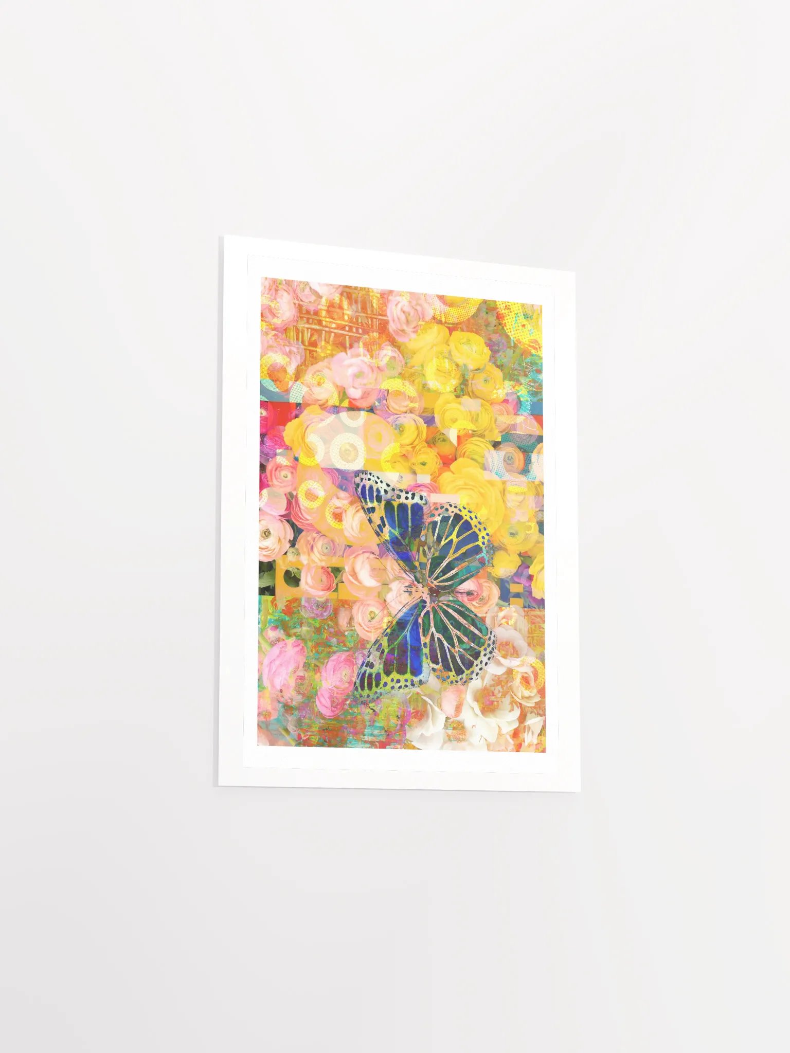Chasing Butterflies: A Mixed Media Garden Dreamscape by Edward Martin product image (4)