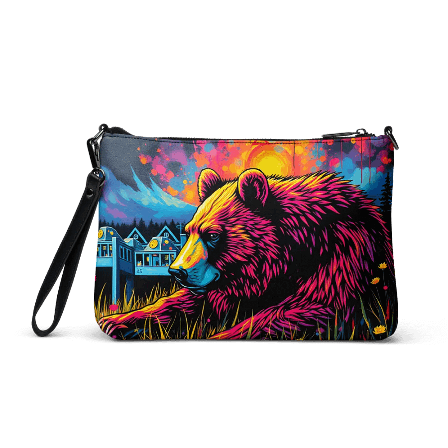 Neon Bear Dreams Crossbody Bag product image (3)