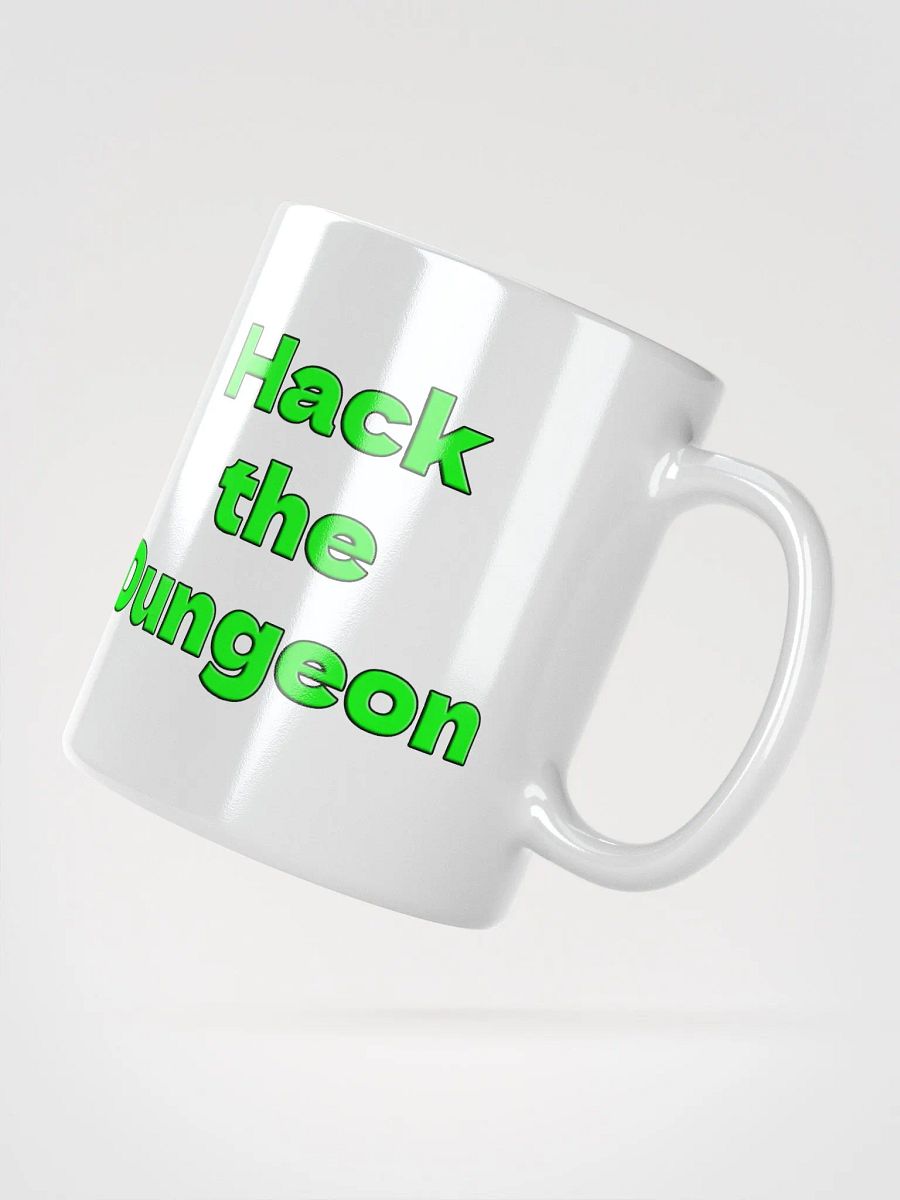 Dungeons & Dragons Ceramic Mug, Profile Design with Channel Tagline, Gamer Coffee Cup, Geeky Tea Mug, DnD Gift, Gaming product image (4)