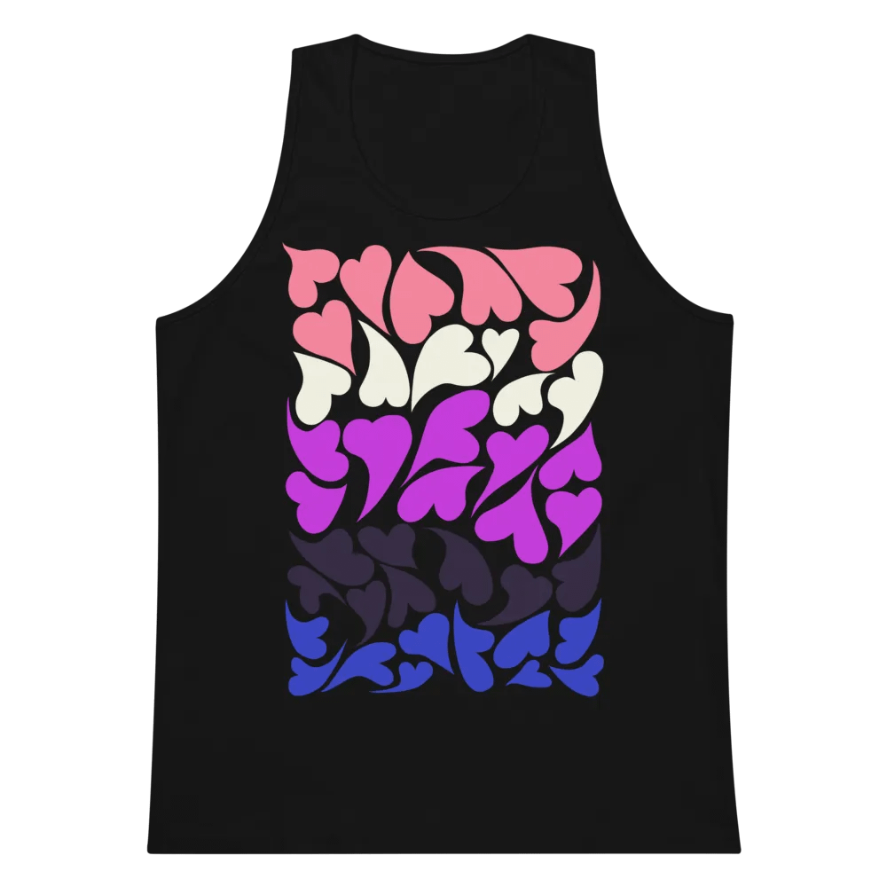 Nestled PRIDE Genderfluid Tank Top product image (8)
