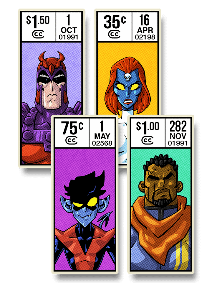 X-Men Sticker Pack #3 product image (1)