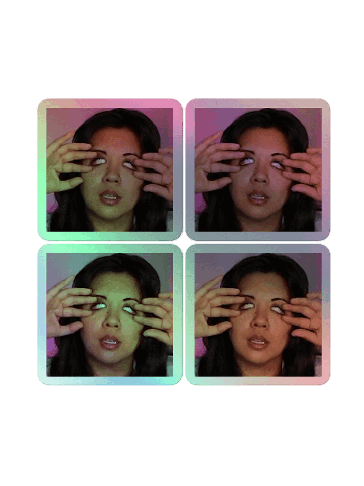 IDontKnowWhatToCallThis holographic stickers product image (1)