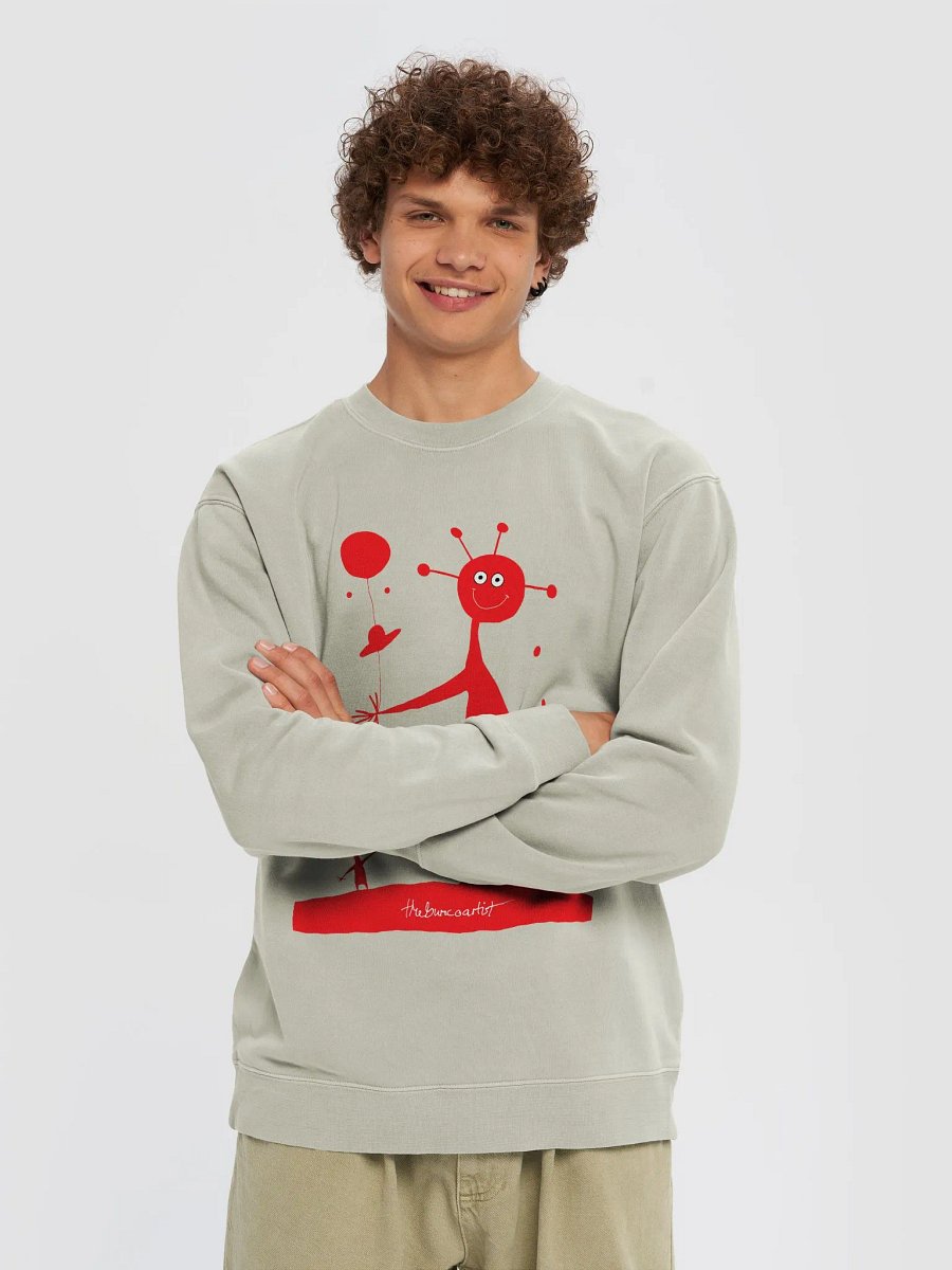 Independent Trading Co. Unisex Midweight Pigment Dyed Sweatshirt product image (1)