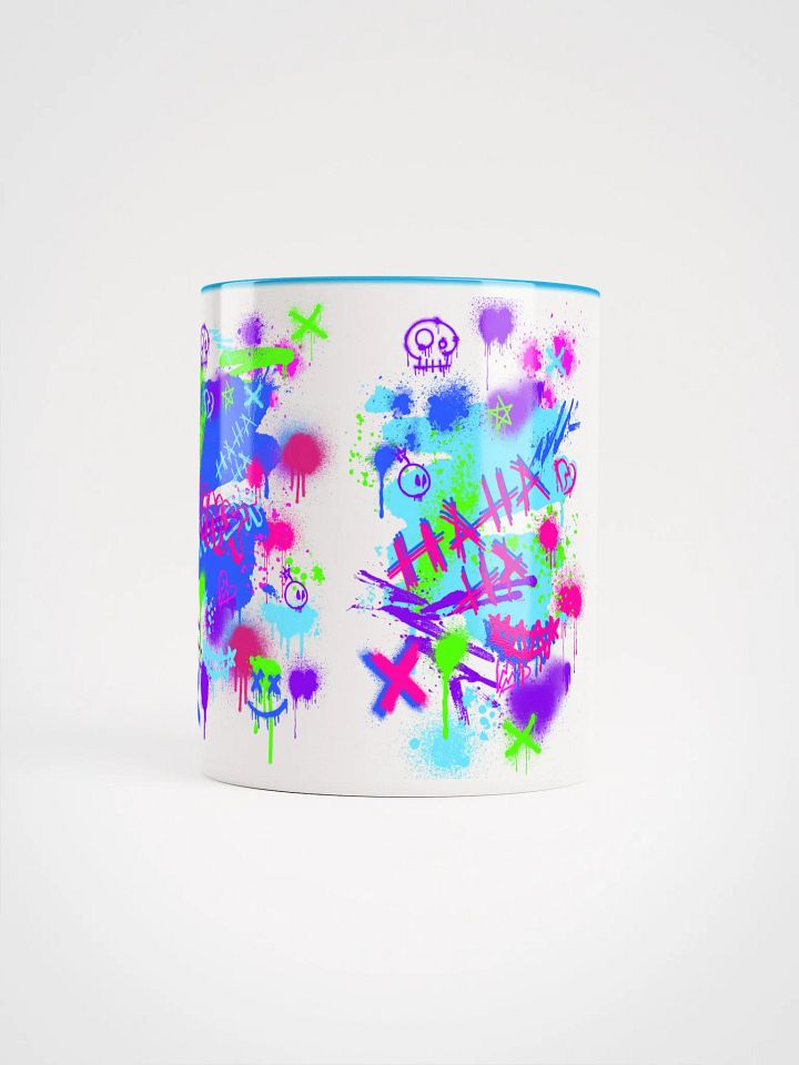 graffitti white & colored mug product image (2)