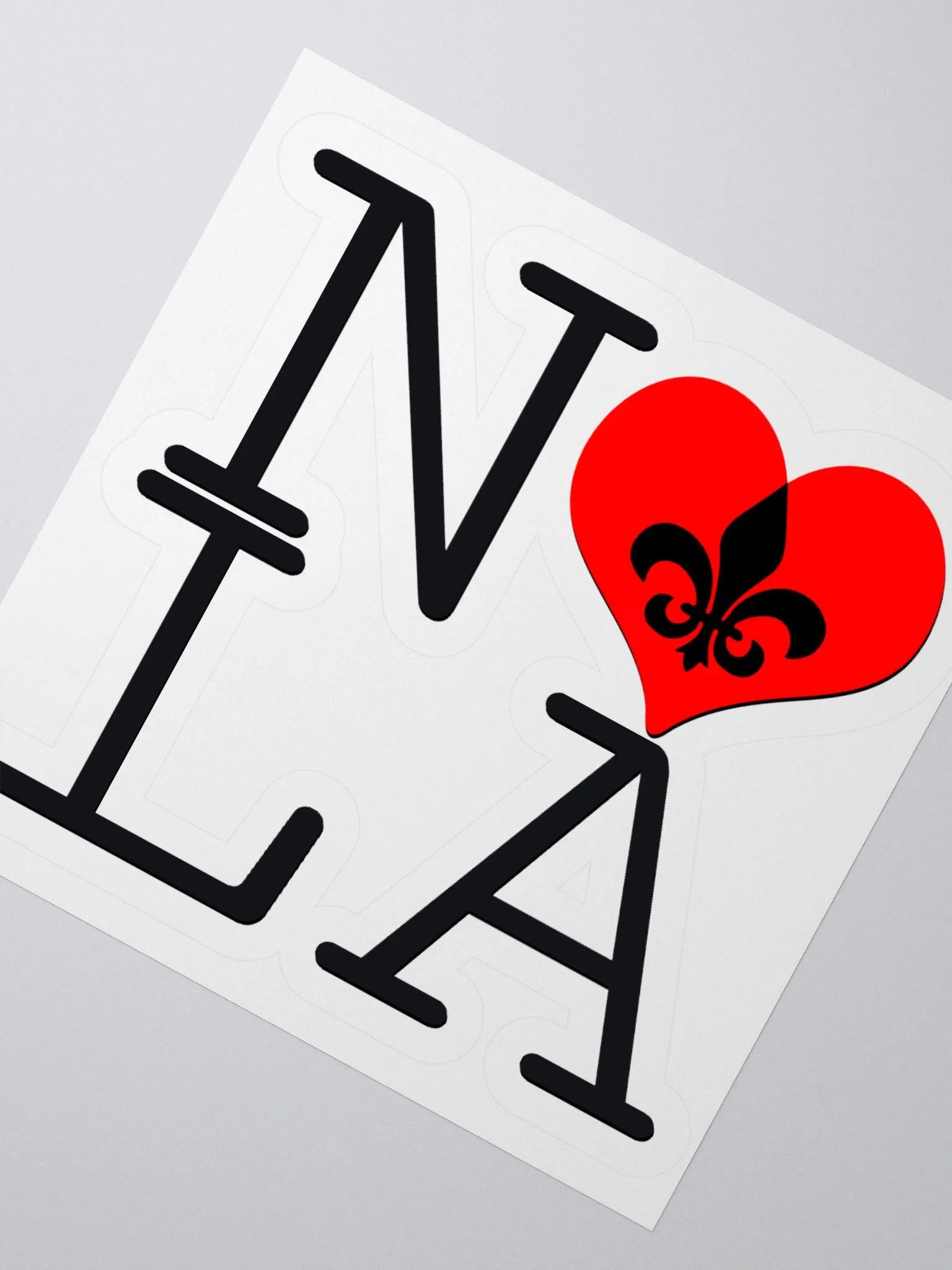 I LOVE NOLA **BIGSHOT STICKER** (IMAGE POP) product image (2)