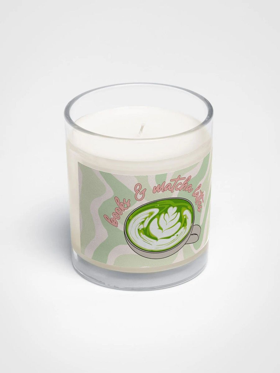 Books and Matcha Lattes Candle product image (2)