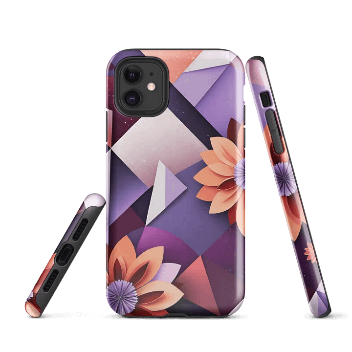 Floral Tough Phone Case product image (1)
