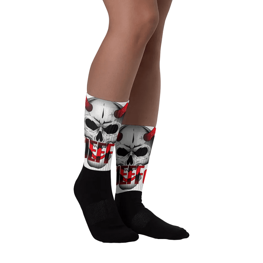 Black Foot Sublimated Socks product image (4)