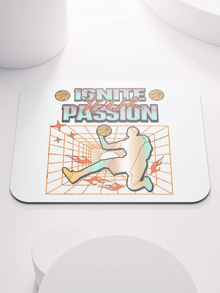 Ignite Your Passion Basketball Mouse Pad product image (1)