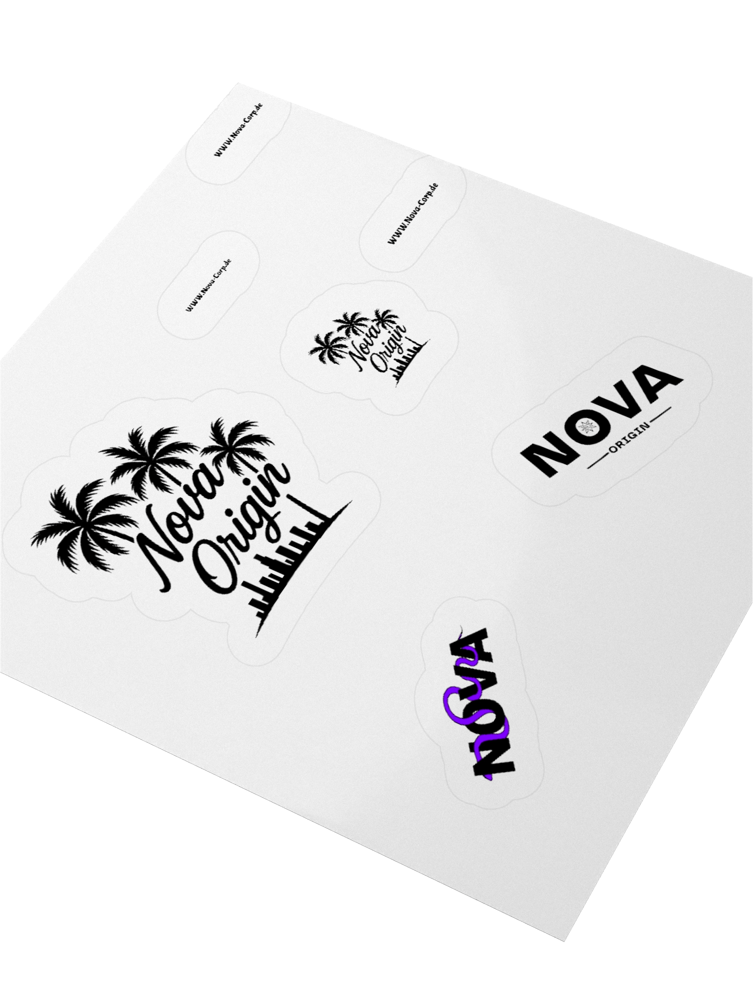 Malibu Nights Kiss Cut Stickers product image (3)