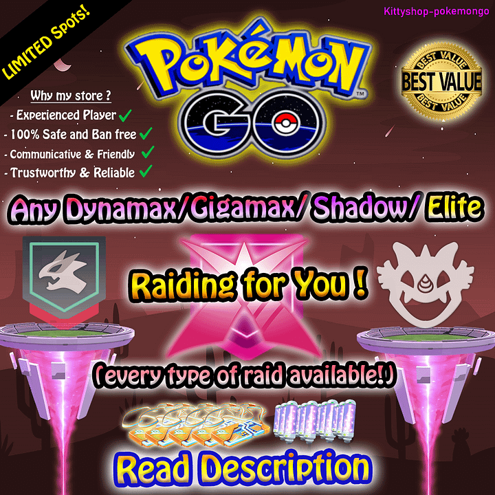 Raiding For You! (100% safe) product image (1)