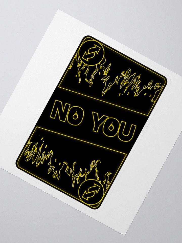 NO YOU Reverse Card product image (3)