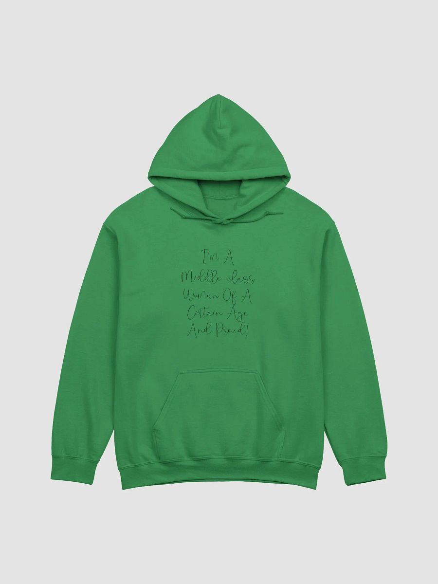 Middle-Class Woman Of A Certain Age - Light Colours/Fancy Font Hoodie product image (1)