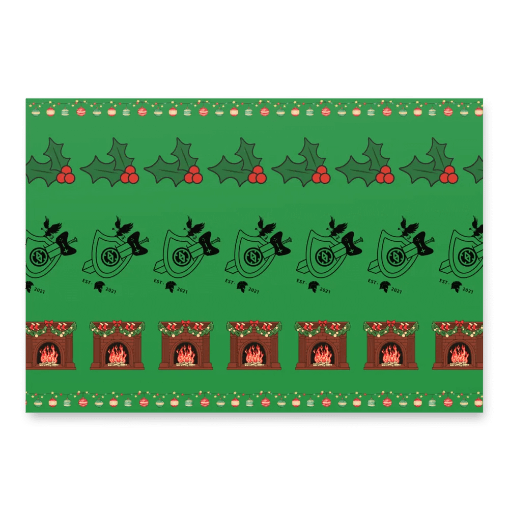 Adventurer's Holiday Wrapping Paper product image (2)