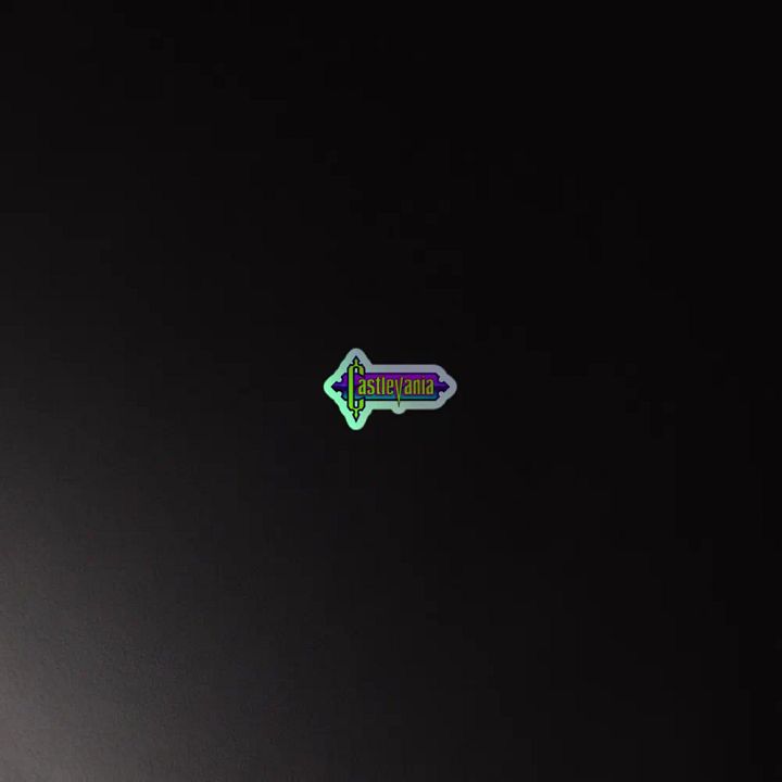 Castlevania Emblem Tribute Holofoil Sticker product image (4)