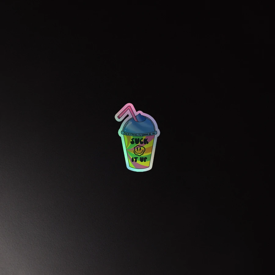 Suck It Up | Holographic Sticker product image (2)