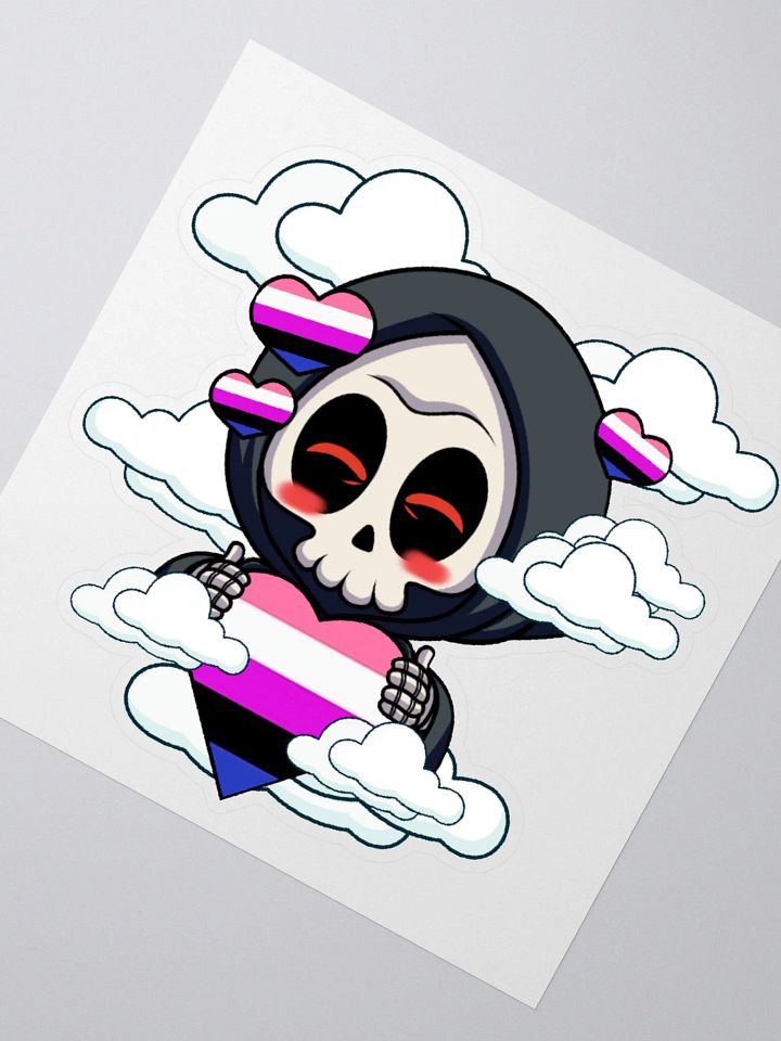 GenderFluid Pride Sticker product image (6)