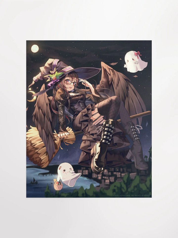 Halloween Broom Ride Poster product image (1)
