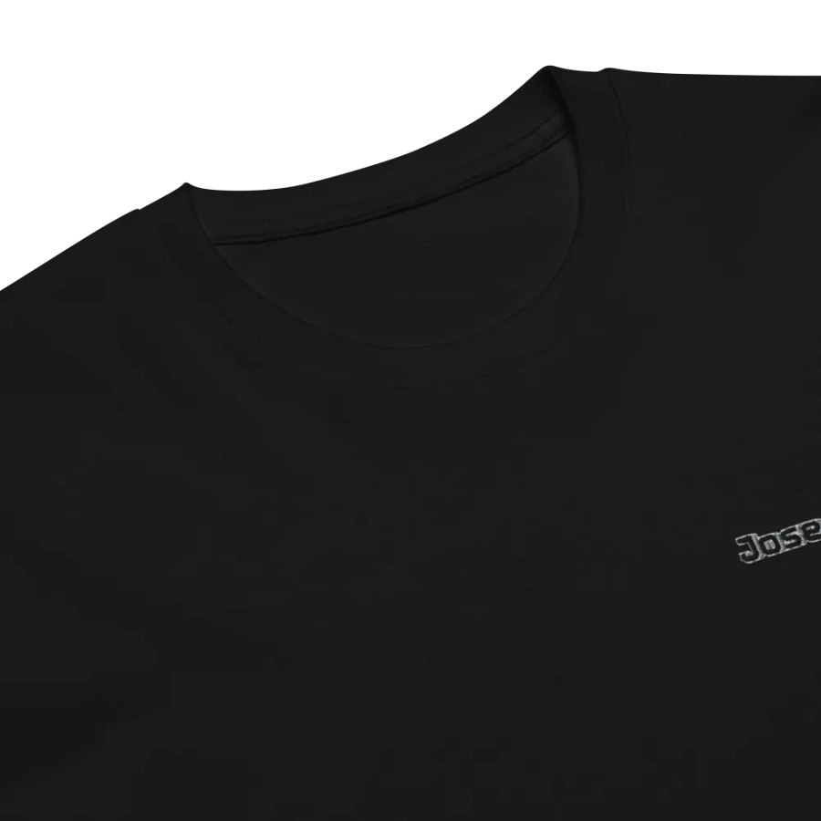 Josephine - Embroidered - Unisex Premium T-Shirt - Black HApex Gear Black Logo product image (5)